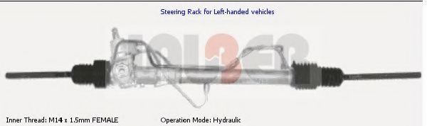 LAUBER 66.0753 Рулевой механизм 