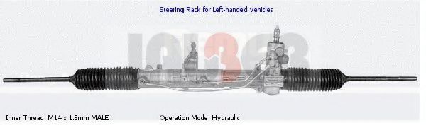 LAUBER 66.0815 Рулевой механизм 