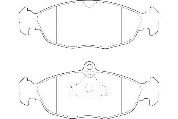 WAGNER WBP20547A Тормозные колодки для DAEWOO (Дэу) WAGNER WBP20547A Тормозные колодки для DAEWOO (Дэу)
