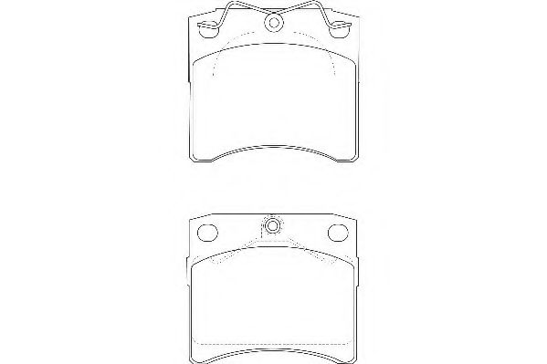 WAGNER WBP20652A Тормозные колодки для VOLKSWAGEN (Фольксваген) WAGNER WBP20652A Тормозные колодки для VOLKSWAGEN (Фольксваген)