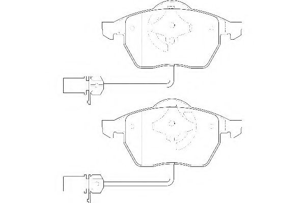 WAGNER WBP20676B Тормозные колодки для VOLKSWAGEN (Фольксваген) WAGNER WBP20676B Тормозные колодки для VOLKSWAGEN (Фольксваген)