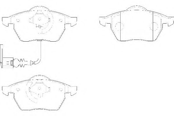 WAGNER WBP20676C Тормозные колодки для VOLKSWAGEN (Фольксваген) WAGNER WBP20676C Тормозные колодки для VOLKSWAGEN (Фольксваген)