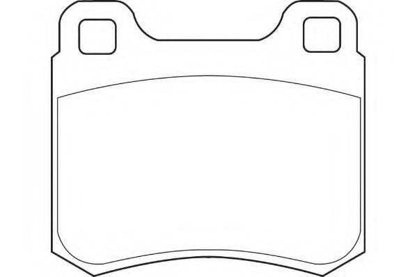 WAGNER WBP20687A Тормозные колодки для MERCEDES-BENZ E-CLASS (Мэрcэдэс-бэнз Е класс) WAGNER WBP20687A Тормозные колодки для MERCEDES-BENZ E-CLASS (Мэрcэдэс-бэнз Е класс)