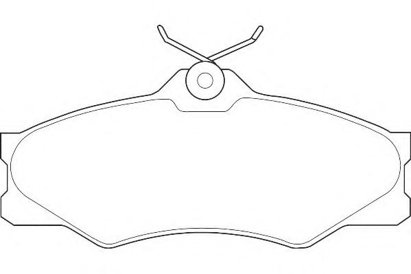 WAGNER WBP20979A Тормозные колодки для VOLKSWAGEN LT 40-55 I (Фольксваген Лт 40-55 и)