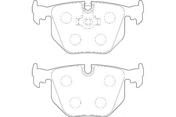 WAGNER WBP21282A Тормозные колодки для BMW (Бмв) WAGNER WBP21282A Тормозные колодки для BMW (Бмв)