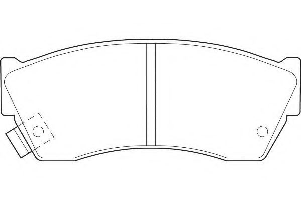 WAGNER WBP21333A Тормозные колодки для SUZUKI (Сузуки) WAGNER WBP21333A Тормозные колодки для SUZUKI (Сузуки)
