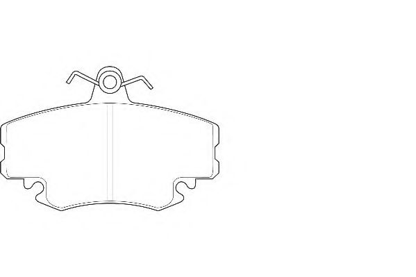 WAGNER WBP21463B Тормозные колодки для DACIA SANDERO (Дача Сандэро) WAGNER WBP21463B Тормозные колодки для DACIA SANDERO (Дача Сандэро)