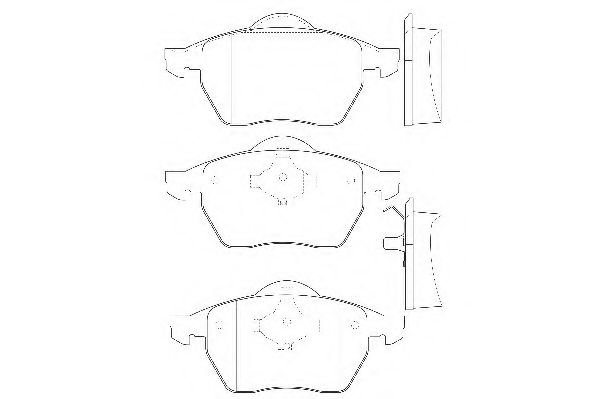 WAGNER WBP21624A Тормозные колодки для VOLKSWAGEN (Фольксваген) WAGNER WBP21624A Тормозные колодки для VOLKSWAGEN (Фольксваген)
