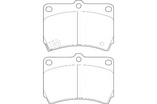 WAGNER WBP21654A Тормозные колодки для MAZDA FAMILIA V (Мазда Фамилиа v) WAGNER WBP21654A Тормозные колодки для MAZDA FAMILIA V (Мазда Фамилиа v)