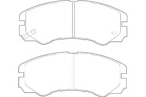 WAGNER WBP21845A Тормозные колодки для ISUZU VEHICROSS (Исузу Vэхиcросс) WAGNER WBP21845A Тормозные колодки для ISUZU VEHICROSS (Исузу Vэхиcросс)