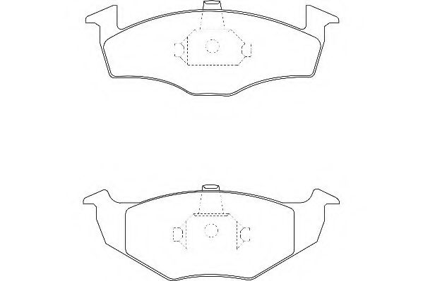 WAGNER WBP21866A Тормозные колодки для VOLKSWAGEN (Фольксваген) WAGNER WBP21866A Тормозные колодки для VOLKSWAGEN (Фольксваген)