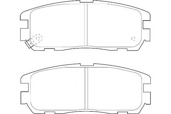 WAGNER WBP21875A Тормозные колодки для ISUZU D-MAX (Исузу Д-маx) WAGNER WBP21875A Тормозные колодки для ISUZU D-MAX (Исузу Д-маx)