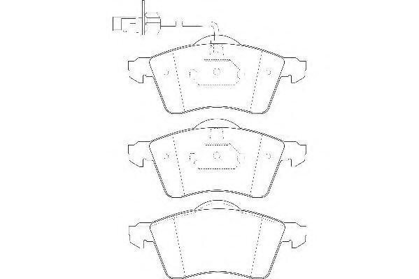 WAGNER WBP21883A Тормозные колодки для VOLKSWAGEN (Фольксваген) WAGNER WBP21883A Тормозные колодки для VOLKSWAGEN (Фольксваген)
