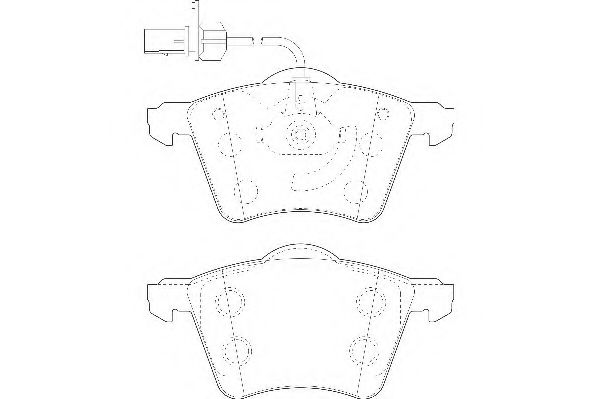 WAGNER WBP23034A Тормозные колодки для VOLKSWAGEN (Фольксваген) WAGNER WBP23034A Тормозные колодки для VOLKSWAGEN (Фольксваген)