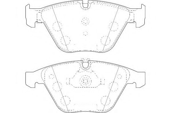 WAGNER WBP23313A Тормозные колодки для BMW (Бмв) WAGNER WBP23313A Тормозные колодки для BMW (Бмв)