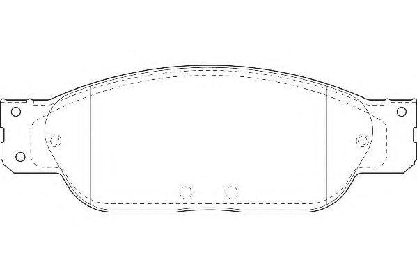 WAGNER WBP23423A Тормозные колодки для LINCOLN (Линcолн) WAGNER WBP23423A Тормозные колодки для LINCOLN (Линcолн)