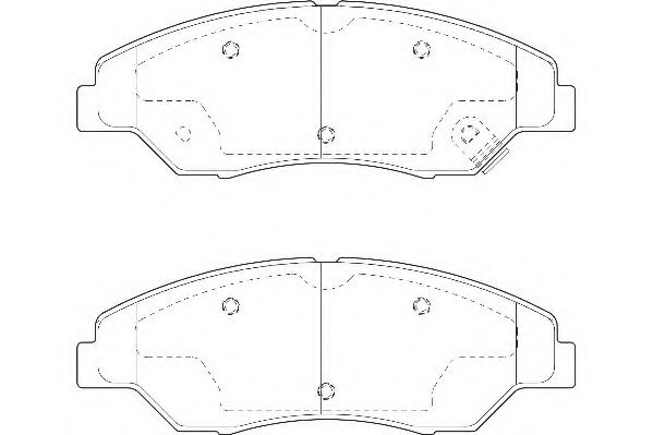 WAGNER WBP23442A Тормозные колодки для KIA SPORTAGE (Киа Спортейдж) WAGNER WBP23442A Тормозные колодки для KIA SPORTAGE (Киа Спортейдж)