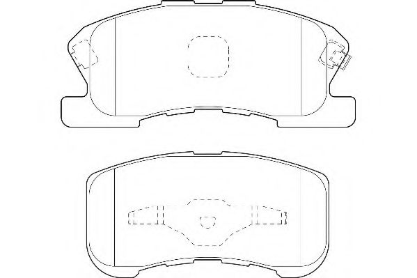 WAGNER WBP23497A Тормозные колодки для DAIHATSU SIRION (Дайхатсу Сирион) WAGNER WBP23497A Тормозные колодки для DAIHATSU SIRION (Дайхатсу Сирион)