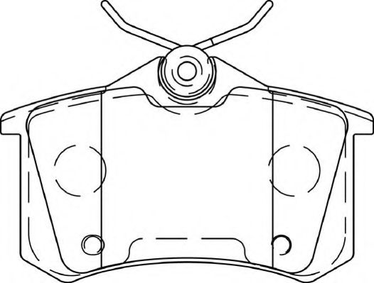 WAGNER WBP23554A Тормозные колодки для PEUGEOT 207 (Пежо 207) WAGNER WBP23554A Тормозные колодки для PEUGEOT 207 (Пежо 207)