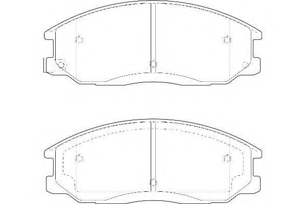 WAGNER WBP23569A Тормозные колодки для SSANGYONG REXTON (Сан-янг/санянг Рекстон) WAGNER WBP23569A Тормозные колодки для SSANGYONG REXTON (Сан-янг/санянг Рекстон)