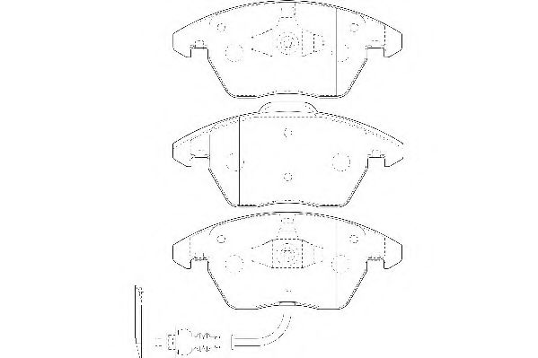 WAGNER WBP23587A Тормозные колодки для AUDI TT (Ауди Тт) WAGNER WBP23587A Тормозные колодки для AUDI TT (Ауди Тт)