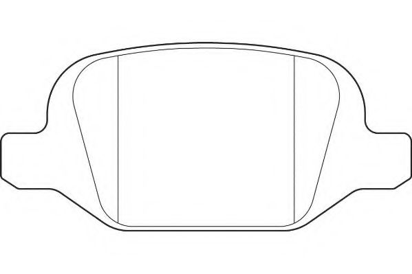 WAGNER WBP23601A Тормозные колодки для LANCIA MUSA (Лансиа/лянча Муса) WAGNER WBP23601A Тормозные колодки для LANCIA MUSA (Лансиа/лянча Муса)