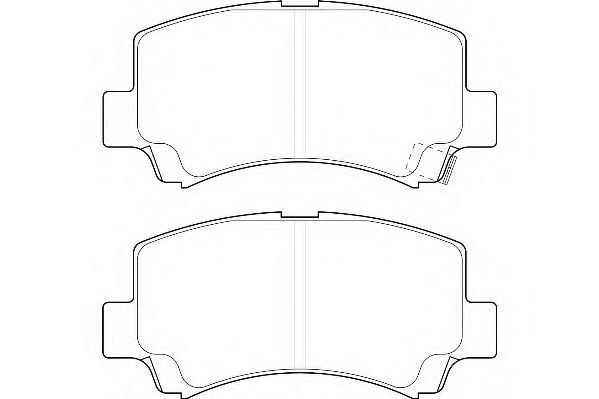 WAGNER WBP23662A Тормозные колодки для CHERY FACE (Чери Фаcэ) WAGNER WBP23662A Тормозные колодки для CHERY FACE (Чери Фаcэ)