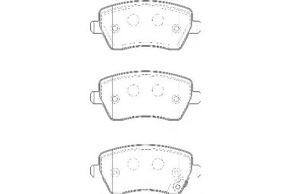 WAGNER WBP23973B Тормозные колодки для SUZUKI (Сузуки) WAGNER WBP23973B Тормозные колодки для SUZUKI (Сузуки)