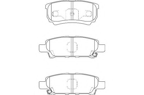 WAGNER WBP24014A Тормозные колодки для MITSUBISHI LANCER FORTIS (Митсубиши/митсубиси Лансер фортис) WAGNER WBP24014A Тормозные колодки для MITSUBISHI LANCER FORTIS (Митсубиши/митсубиси Лансер фортис)