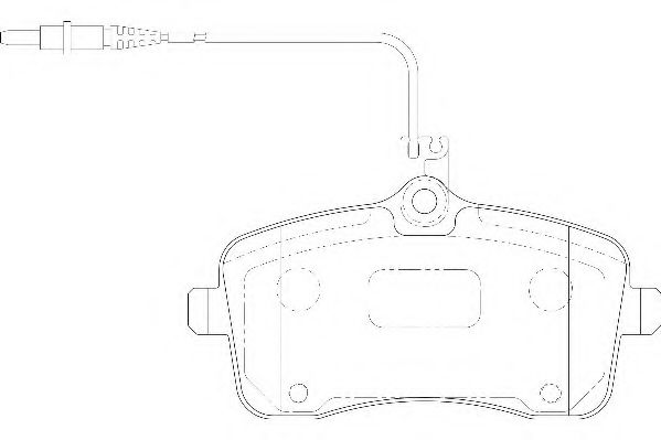 WAGNER WBP24134A Тормозные колодки для PEUGEOT 407 (Пежо 407) WAGNER WBP24134A Тормозные колодки для PEUGEOT 407 (Пежо 407)
