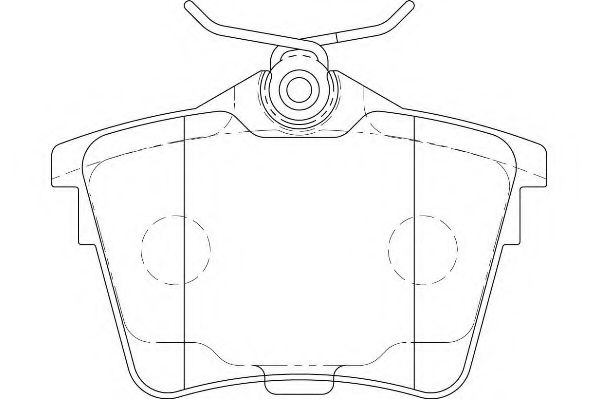 WAGNER WBP24135A Тормозные колодки для PEUGEOT 407 (Пежо 407) WAGNER WBP24135A Тормозные колодки для PEUGEOT 407 (Пежо 407)
