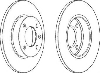 WAGNER WGR0042-1 Тормозной диск для VOLKSWAGEN JETTA (Фольксваген Жэтта) WAGNER WGR0042-1 Тормозной диск для VOLKSWAGEN JETTA (Фольксваген Жэтта)