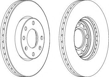 WAGNER WGR1041-1 Тормозной диск для OPEL (Опель) WAGNER WGR1041-1 Тормозной диск для OPEL (Опель)