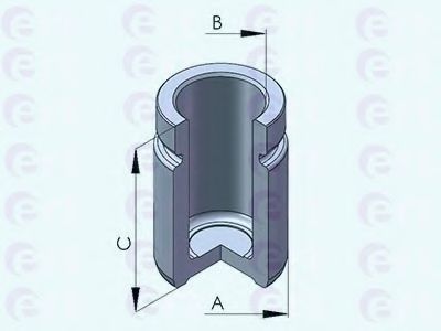 ERT 150872-C Поршень, корпус скобы тормоза для HONDA ODYSSEY (Хонда Одъссэъ) ERT 150872-C Поршень, корпус скобы тормоза для HONDA ODYSSEY (Хонда Одъссэъ)