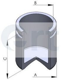 ERT 150281-C Поршень, корпус скобы тормоза для VOLKSWAGEN CADDY I (Фольксваген Cаддъ и) ERT 150281-C Поршень, корпус скобы тормоза для VOLKSWAGEN CADDY I (Фольксваген Cаддъ и)