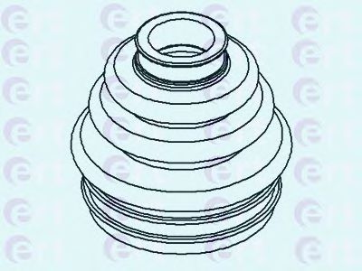 ERT 500451 Комплект пылника, приводной вал для SMART FORTWO (Смарт Форту) ERT 500451 Комплект пылника, приводной вал для SMART FORTWO (Смарт Форту)