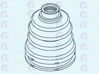 ERT 500430 Комплект пылника, приводной вал для FORD FUSION (Форд Фьюжн) ERT 500430 Комплект пылника, приводной вал для FORD FUSION (Форд Фьюжн)