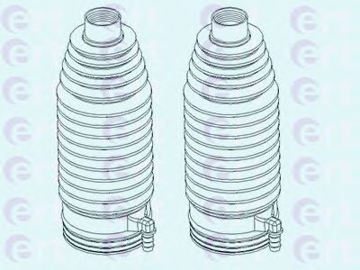 ERT 102034 Комплект пылника, рулевое управление 