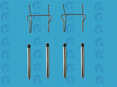 ERT 420019 Комплектующие, колодки дискового тормоза 