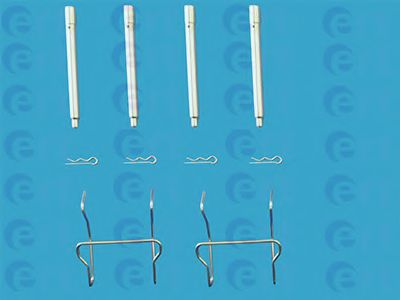 ERT 420016 Комплектующие, колодки дискового тормоза 