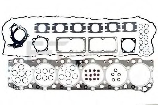 ET ENGINETEAM TE0016 Комплект прокладок, головка цилиндра 