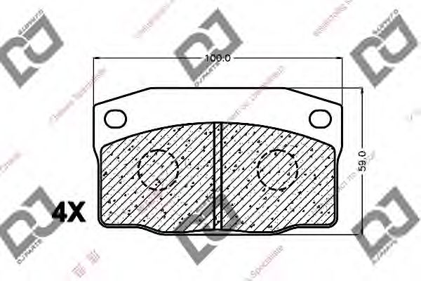 DJ PARTS BP1356 Тормозные колодки для DAEWOO (Дэу) DJ PARTS BP1356 Тормозные колодки для DAEWOO (Дэу)