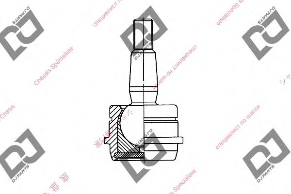 DJ PARTS DB1044 Несущий направляющий шарнир для MITSUBISHI TREDIA (Митсубиши/митсубиси Трэдиа) DJ PARTS DB1044 Несущий направляющий шарнир для MITSUBISHI TREDIA (Митсубиши/митсубиси Трэдиа)