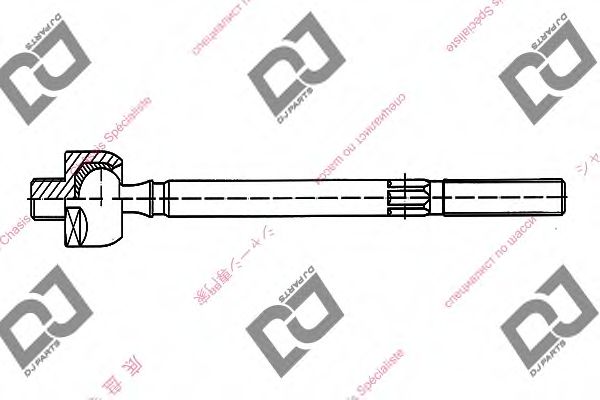 DJ PARTS DR1018 Осевой шарнир, рулевая тяга для NISSAN PRIMERA (Ниссан Примера) DJ PARTS DR1018 Осевой шарнир, рулевая тяга для NISSAN PRIMERA (Ниссан Примера)