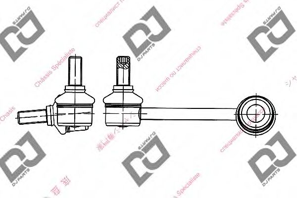 DJ PARTS DL1066 Тяга стойка, стабилизатор для MAZDA (Мазда) DJ PARTS DL1066 Тяга стойка, стабилизатор для MAZDA (Мазда)