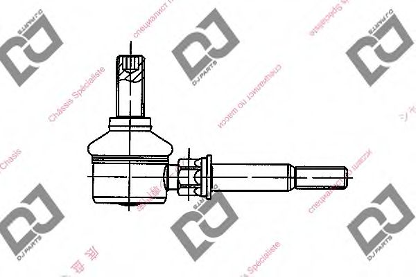 DJ PARTS DL1081 Тяга стойка, стабилизатор для SUBARU (Субару) DJ PARTS DL1081 Тяга стойка, стабилизатор для SUBARU (Субару)