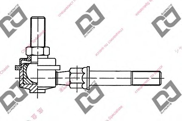 DJ PARTS DL1024 Тяга стойка, стабилизатор для NISSAN (Ниссан) DJ PARTS DL1024 Тяга стойка, стабилизатор для NISSAN (Ниссан)