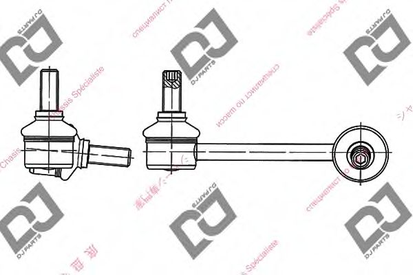 DJ PARTS DL1065 Тяга стойка, стабилизатор для MAZDA (Мазда) DJ PARTS DL1065 Тяга стойка, стабилизатор для MAZDA (Мазда)