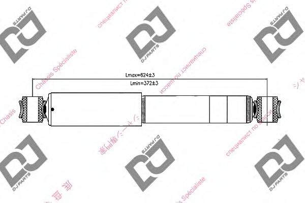 DJ PARTS DS1183GT Амортизатор для MITSUBISHI COLT/RODEO (Митсубиши/митсубиси Cолт/родэо) DJ PARTS DS1183GT Амортизатор для MITSUBISHI COLT/RODEO (Митсубиши/митсубиси Cолт/родэо)