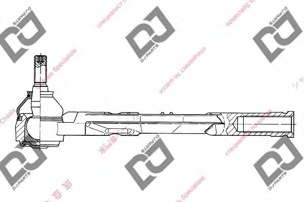 DJ PARTS DE1142 Наконечник поперечной рулевой тяги для RENAULT (Рено) DJ PARTS DE1142 Наконечник поперечной рулевой тяги для RENAULT (Рено)